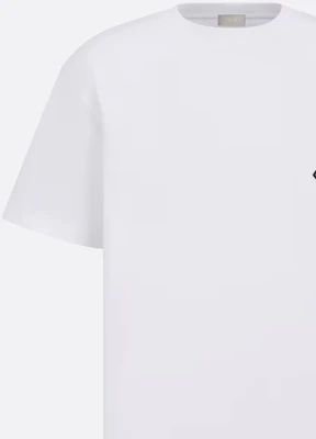 DIOR SS23 Geometric Pattern Crewneck Casual Short Sleeve T-Shirt White () 393J696H0677-C088 Cheap DIOR SS23 Geometric Pattern Crewneck Casual Short Sleeve T-Shirt White () 393J696H0677-C088