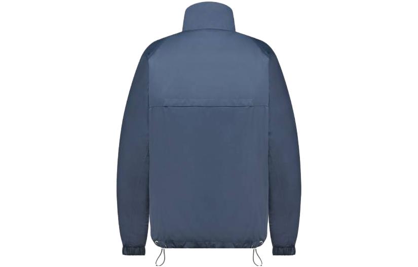 Lookbook Dior SS23 Gradient Jaket Kolar Berdiri Half-Zip Biru 383C412A5768-C585