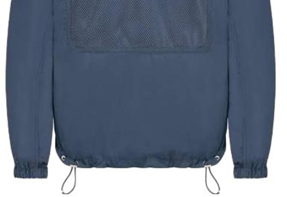 Dior SS23 Gradient Jaket Kolar Berdiri Half-Zip Biru 383C412A5768-C585 Sizing Dior SS23 Gradient Jaket Kolar Berdiri Half-Zip Biru 383C412A5768-C585
