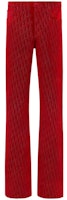 DIOR SS23 Lunar New Year Red High-Waist Embroidered Straight-Leg Jeans Men. 313D006B314X-C380 DIOR SS23 Lunar New Year Red High-Waist Embroidered Straight-Leg Jeans Men. 313D006B314X-C380