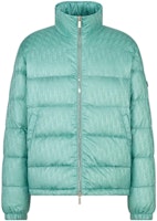 Dior SS23 Monogram Puffer Jacket Green Full-Zip Long Sleeve 943C449A4462-C689 Dior SS23 Monogram Puffer Jacket Green Full-Zip Long Sleeve 943C449A4462-C689