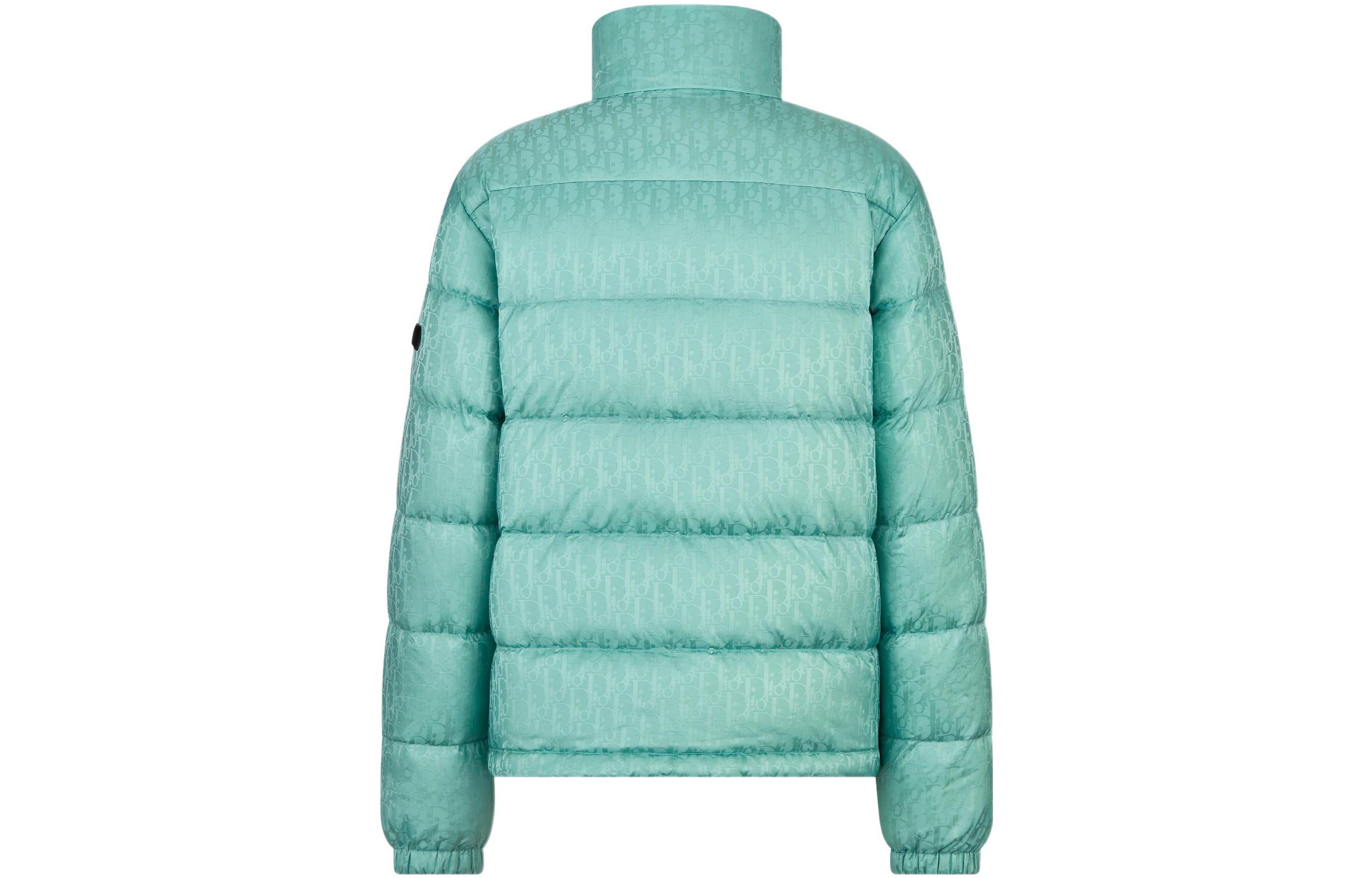 Lookbook Chaqueta Acolchada Verde Dior SS23 Monograma Cremallera Manga Larga 943C449A4462-C689