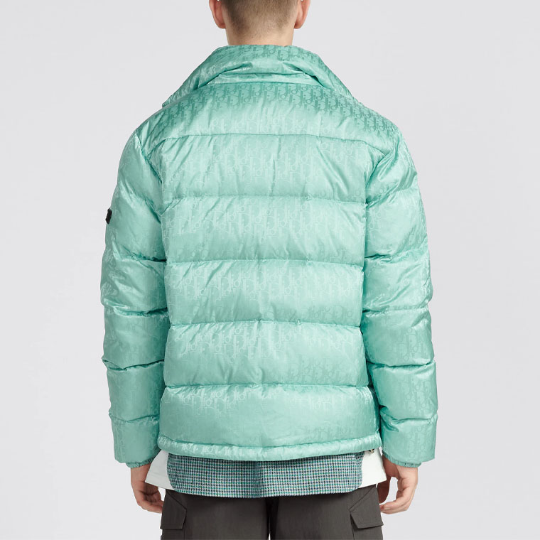 Purchase Chaqueta Acolchada Verde Dior SS23 Monograma Cremallera Manga Larga 943C449A4462-C689