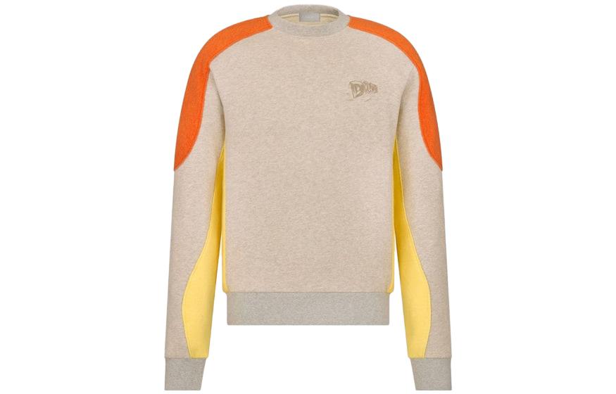 Dior SS23 Multicolor Logo Print Crewneck Sweatshirt 393J649A0846-C182