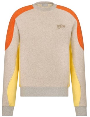 ディオール SS23 マルチカラーロゴプリント クルーネックスウェットシャツ 393J649A0846-C182 Buy ディオール SS23 マルチカラーロゴプリント クルーネックスウェットシャツ 393J649A0846-C182