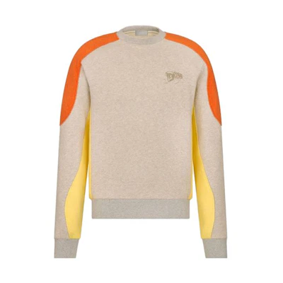Dior SS23 Multicolor Logo Print Crewneck Sweatshirt 393J649A0846-C182