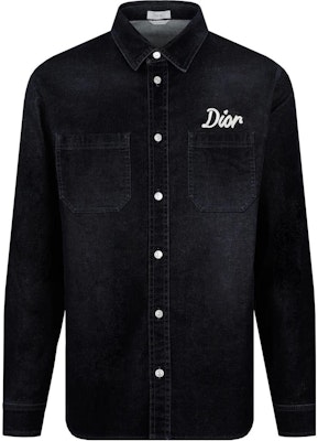 DIOR SS23 Kemeja Biru Navy Single-Breasted dengan Bordir Huruf untuk Pria 043D584H300-X540 Buy DIOR SS23 Kemeja Biru Navy Single-Breasted dengan Bordir Huruf untuk Pria 043D584H300-X540