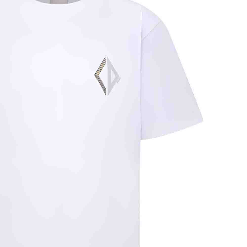 Cheap Camiseta Blanca DIOR SS23 Estampada de Manga Corta y Cuello Redondo. 313J696D0554-C088