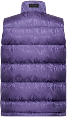 ディオール SS23 スキー限定 パープル ダウンベスト ジップ付きスタンドカラー. 033C410C5711-C479 Lookbook ディオール SS23 スキー限定 パープル ダウンベスト ジップ付きスタンドカラー. 033C410C5711-C479