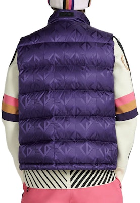 ディオール SS23 スキー限定 パープル ダウンベスト ジップ付きスタンドカラー. 033C410C5711-C479 Purchase ディオール SS23 スキー限定 パープル ダウンベスト ジップ付きスタンドカラー. 033C410C5711-C479