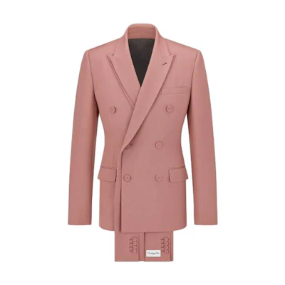 DIOR SS23 Solid Color Button-Up Jacket Pink Men’s 383C253A4739-C310