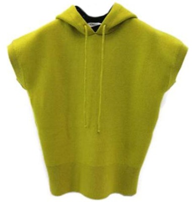 DIOR SS23 Solid Yellow Sleeveless Hoodie 144S05AM009-6810 Buy DIOR SS23 Solid Yellow Sleeveless Hoodie 144S05AM009-6810