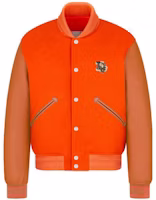 DIOR SS23 Tears Letter Print High Neck Jacket Red - Long Sleeve 393L418A5817-C281 DIOR SS23 Tears Letter Print High Neck Jacket Red - Long Sleeve 393L418A5817-C281