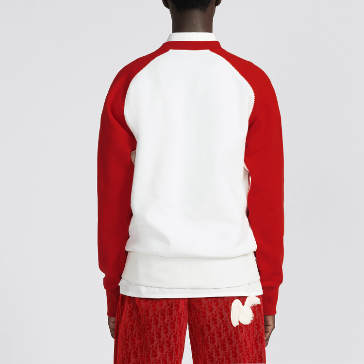 Purchase Sudadera Roja Oversized Gráfica DIOR SS23 Año del Conejo Edición Especial 313J652A0531-C083