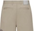 Cheap DIOR SS24 Beige Logo Patch Casual Shorts with Side Pocket. 483D193AY545-C180