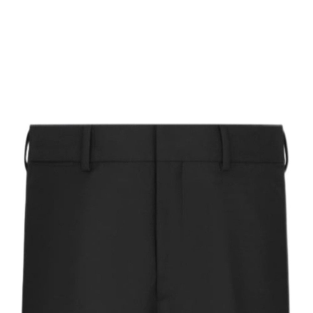 Sizing DIOR SS24 Pantalones de Traje Negros Plisados de Pierna Recta 413C103A6006-C900