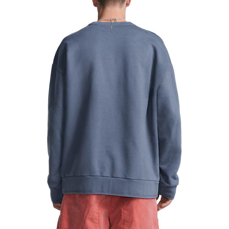 Purchase DIOR SS24  Blue Letter Print Crewneck Loose-Fit Sweatshirt. 493J640A0531-C888