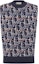 Order DIOR SS24 Chaleco Azul sin Mangas de Punto Jacquard con Logo. 393M662AT344-C584