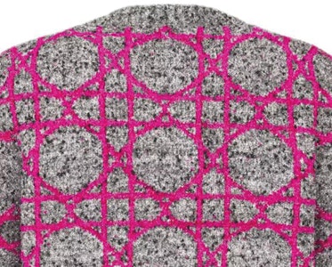 DIOR SS24 Cannage Knit Crewneck Sweater Lengan Panjang Multicolor. 483M643AT804-C084 Cheap DIOR SS24 Cannage Knit Crewneck Sweater Lengan Panjang Multicolor. 483M643AT804-C084