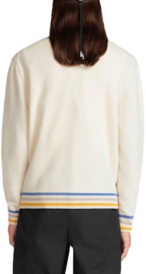 DIOR SS24 Cashmere Sweater with Colorful Logo Embroidery. 413M649AT774-C886 3