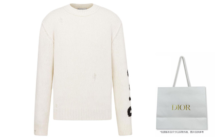 DIOR SS24  Embroidered Knit Crewneck Long Sleeve Sweater 413M651AT742-C580 圖 11