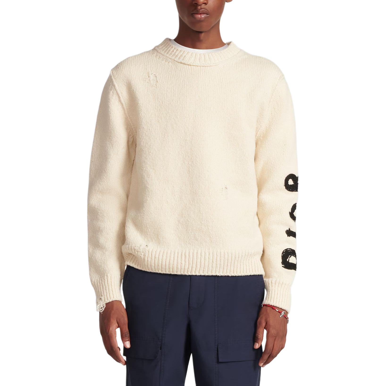 DIOR SS24  Embroidered Knit Crewneck Long Sleeve Sweater 413M651AT742-C580 圖 12