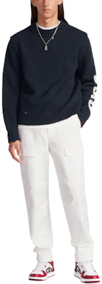 DIOR SS24 刺绣针织圆领长袖毛衣 413M651AT742-C580 Purchase DIOR SS24 刺绣针织圆领长袖毛衣 413M651AT742-C580