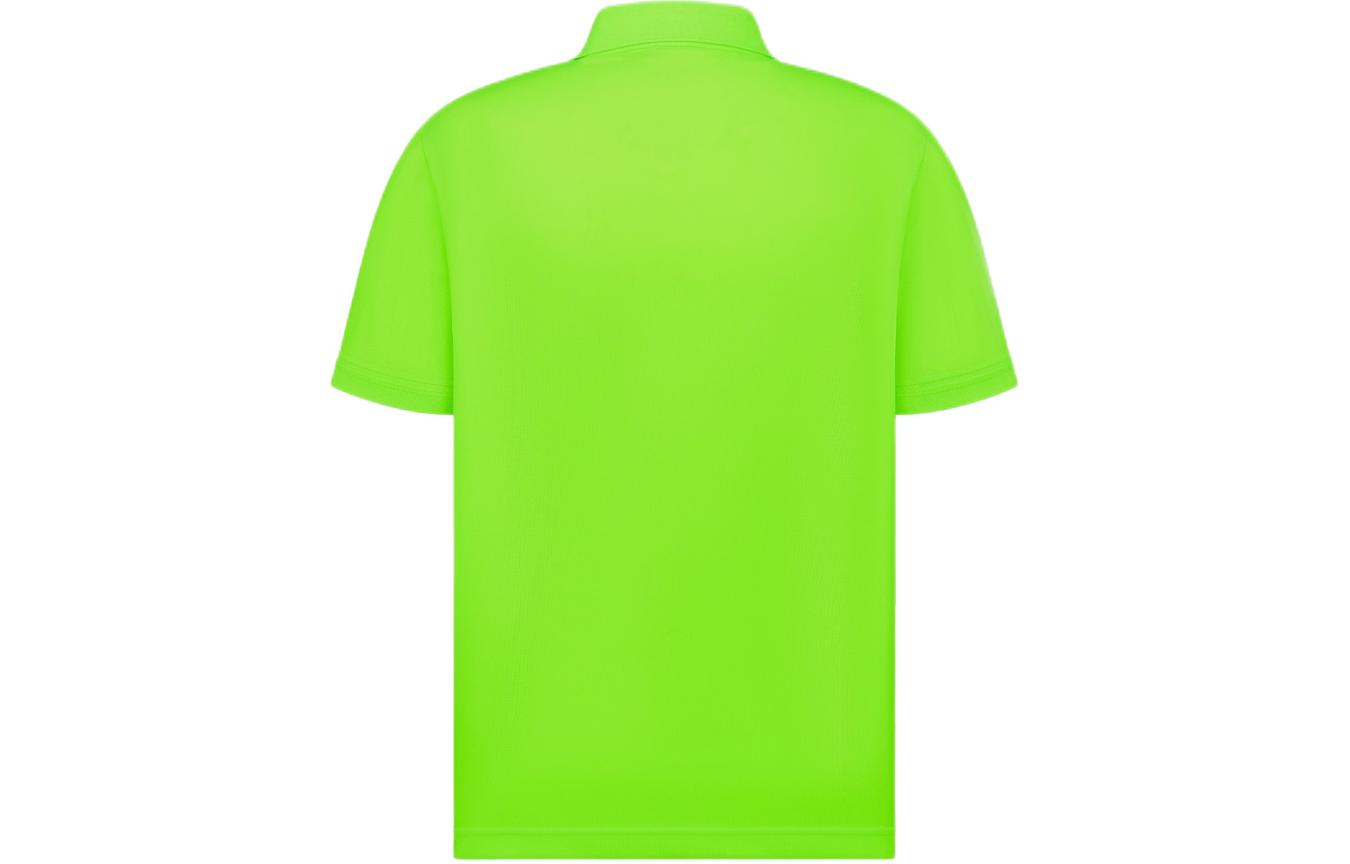Lookbook DIOR SS24 Baju Polo Logo Sulaman Hijau Pendarfluor. 483J834A0931-C680
