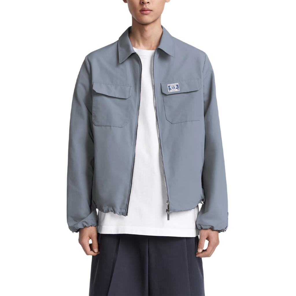 Details for 디올 SS24 그레이 로고 자수 지퍼 긴팔 재킷 493C518A5834-C885