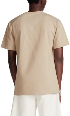 ディオール SS24 ロゴ刺繍 オーバーサイズ ベージュ クルーネック Tシャツ. 943J605F0554-C182 Purchase ディオール SS24 ロゴ刺繍 オーバーサイズ ベージュ クルーネック Tシャツ. 943J605F0554-C182