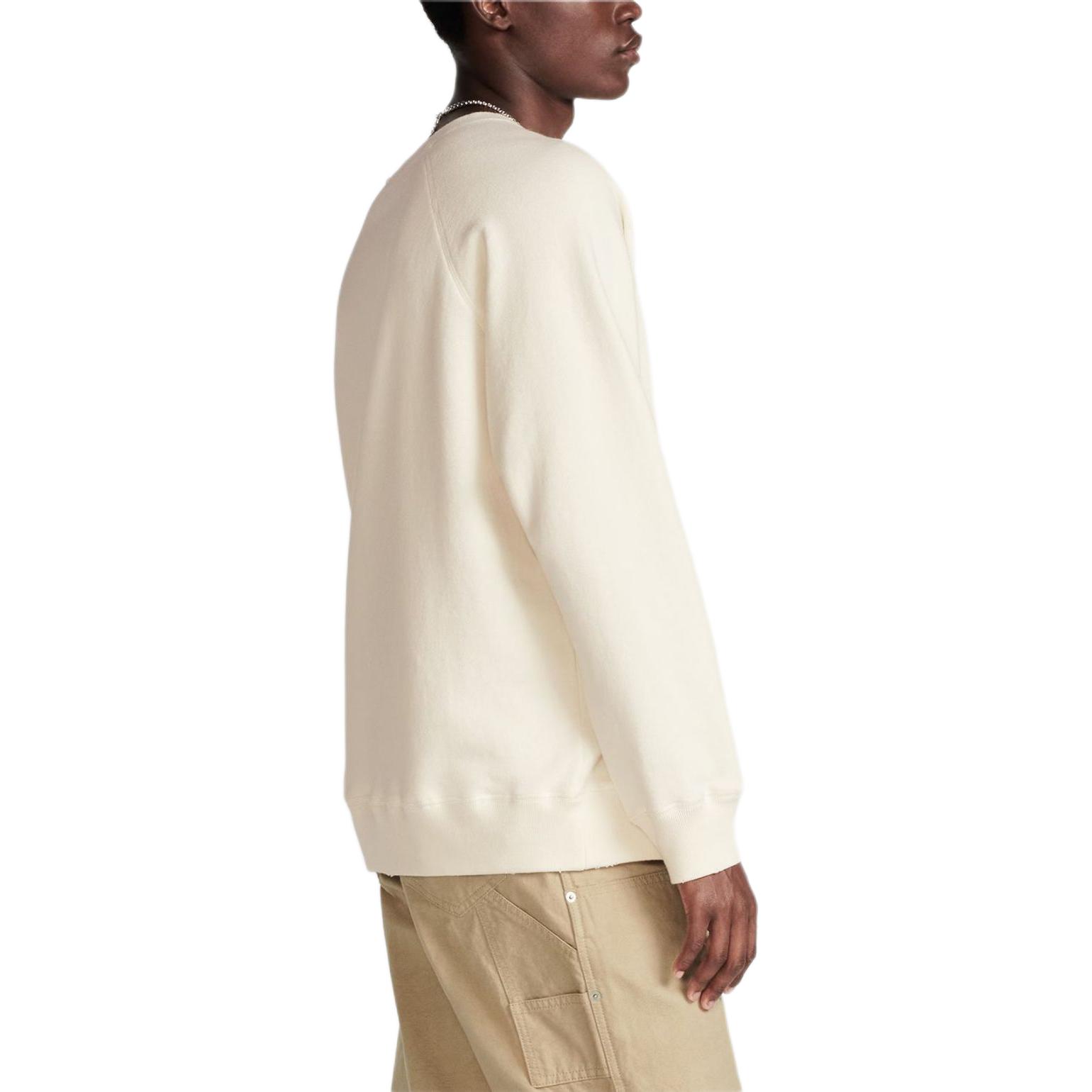 Details for DIOR SS24 米色Logo刺繡羅紋寬鬆圓領長袖上衣 483J634B0912-C186