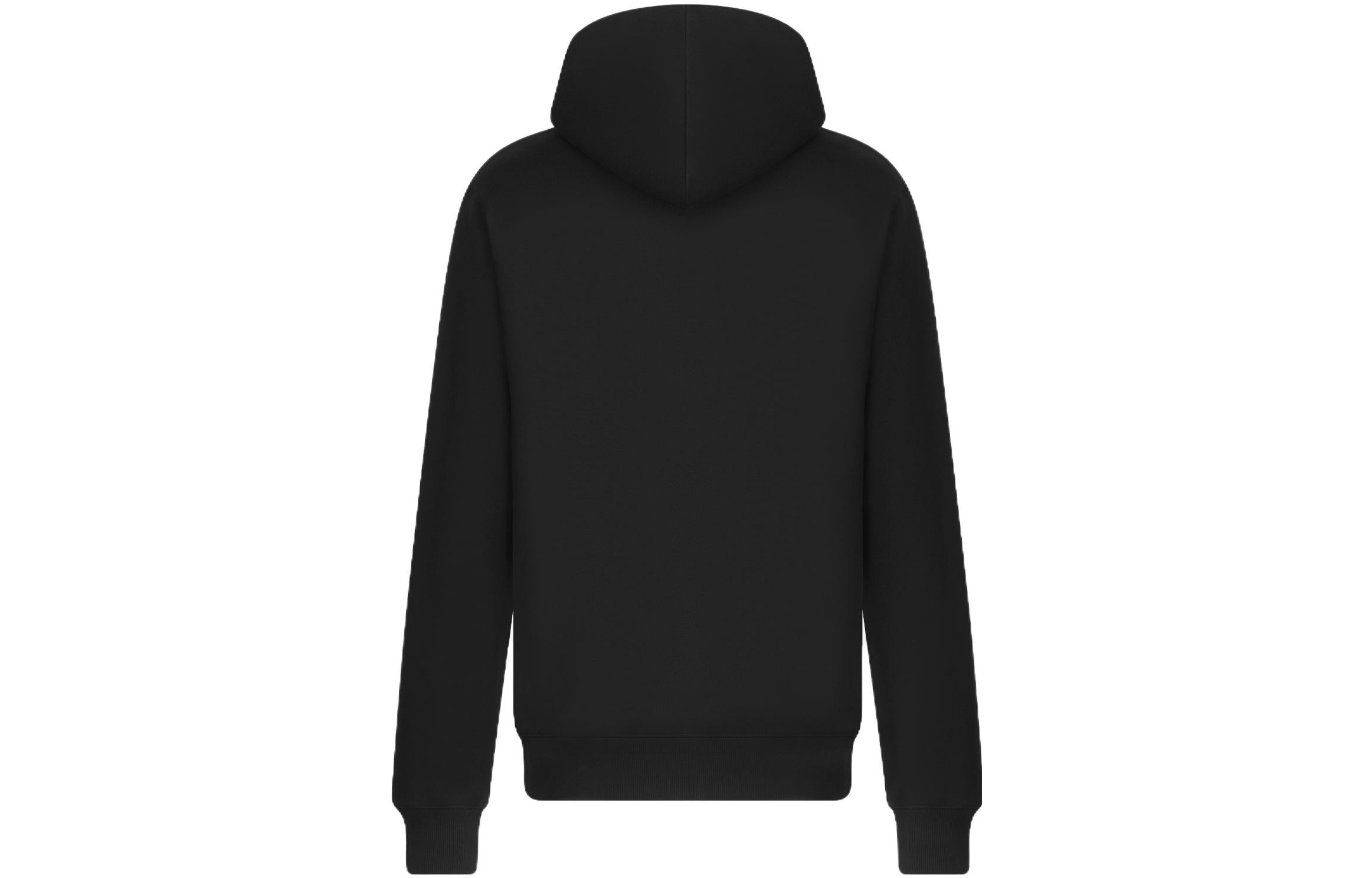 Lookbook DIOR SS24 Hoodie Logo Print Kasual Loose Fit. 413J646A0531-C985