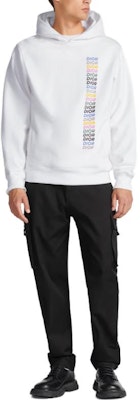 DIOR SS24 Logo Print Casual Loose Fit Hoodie. 413J646A0531-C985 2