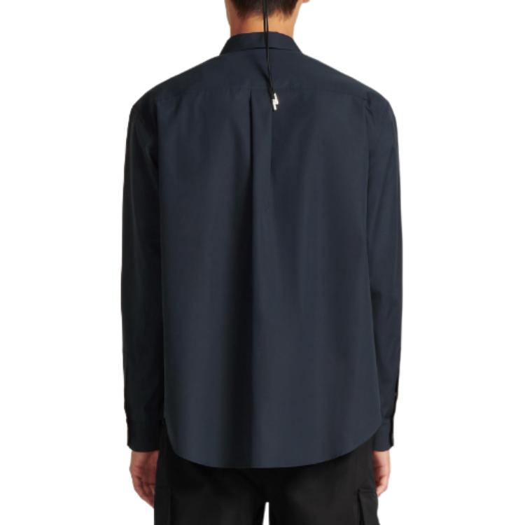 Purchase DIOR SS24 寬鬆版長袖襯衫 經典素色刺繡設計 413C516B1581-C585