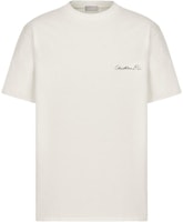 DIOR SS24 Loose Fit Plant Print Crewneck Tee - Off-White. 493J696A0817-C089 DIOR SS24 Loose Fit Plant Print Crewneck Tee - Off-White. 493J696A0817-C089