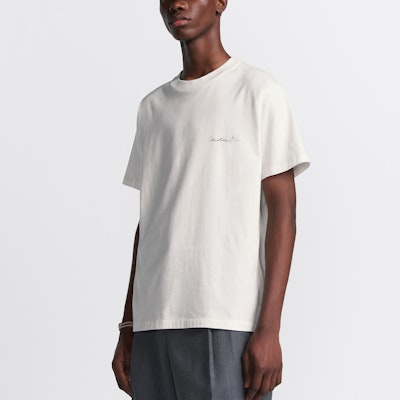 DIOR SS24 Loose Fit Plant Print Crewneck Tee - Off-White. 493J696A0817-C089 Purchase DIOR SS24 Loose Fit Plant Print Crewneck Tee - Off-White. 493J696A0817-C089