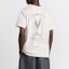 Details for DIOR SS24 Loose Fit Plant Print Crewneck Tee - Off-White. 493J696A0817-C089