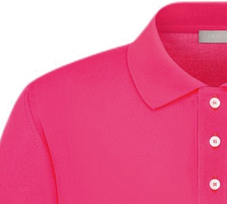 DIOR SS24 Neon Pink Embroidered Logo Polo Shirt. 483J834A0931-C480 Purchase DIOR SS24 Neon Pink Embroidered Logo Polo Shirt. 483J834A0931-C480