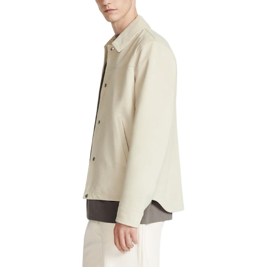 Sizing DIOR SS24  Off-White Logo Jacquard Long-Sleeve Leather Jacket. 013L428A0487-C010