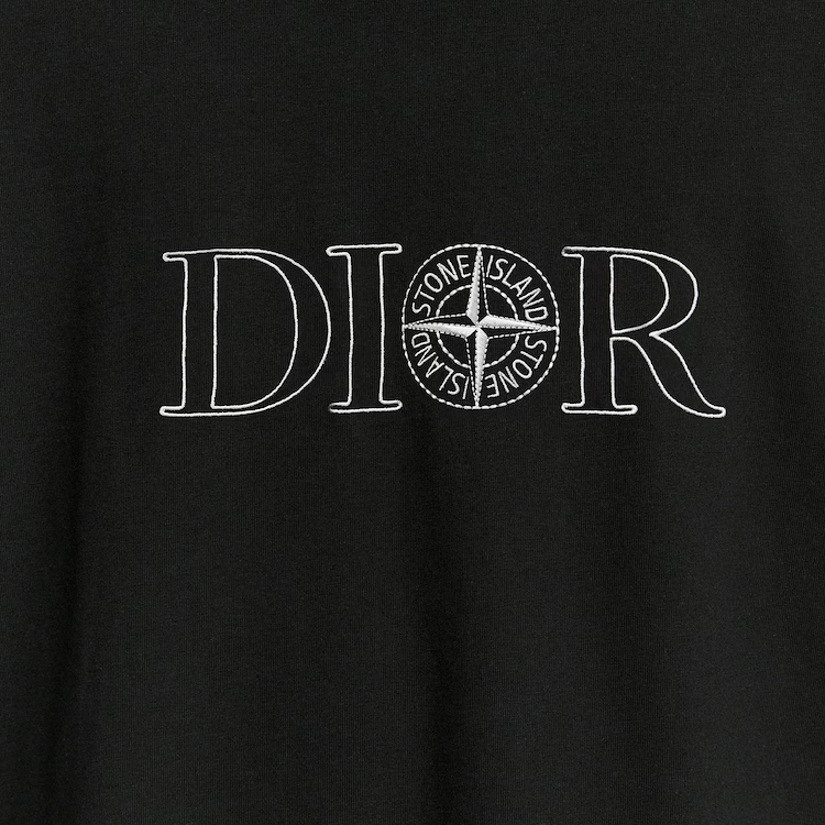 Purchase DIOR SS24 黑色宽松版印花标志T恤。 493J638B0554-C980