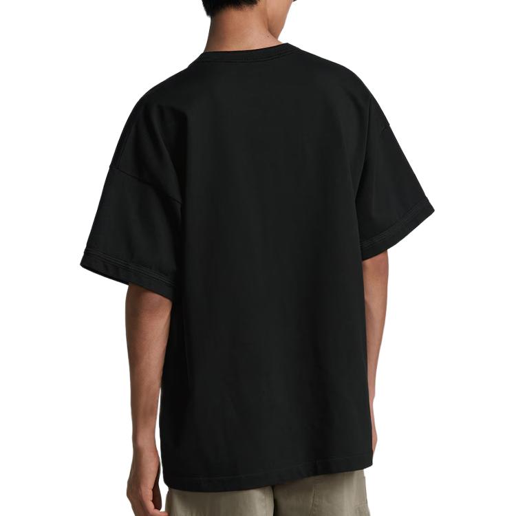 Details for DIOR SS24 黑色宽松版印花标志T恤。 493J638B0554-C980