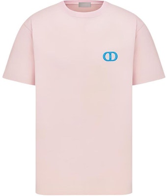 DIOR SS24 粉色字母刺繡寬鬆版型圓領T恤 943J605F0554-C485 Buy DIOR SS24 粉色字母刺繡寬鬆版型圓領T恤 943J605F0554-C485