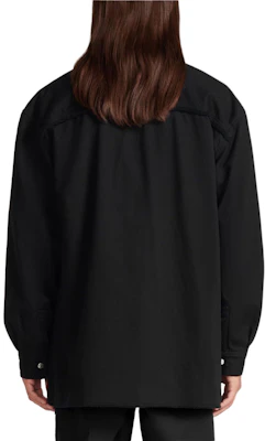 DIOR SS24 素色刺繡標誌長袖襯衫 413D587AY540-C181 8