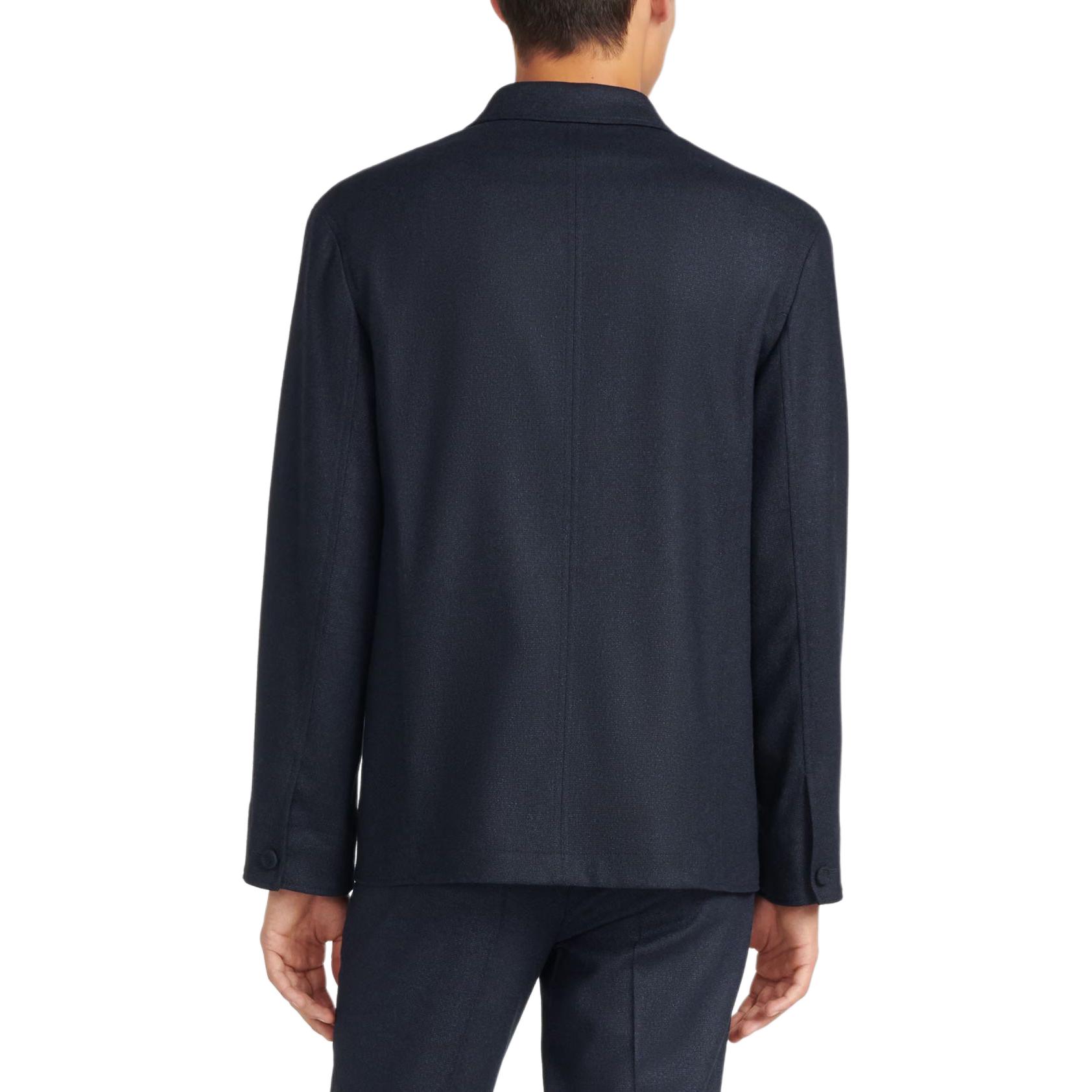 Purchase DIOR SS24  Solid Single-Breasted Casual Long-Sleeve Blazer Blue 313C203A6053-C580