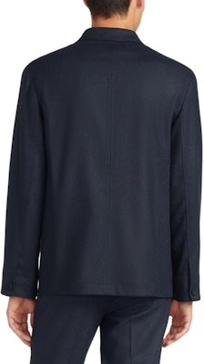 DIOR SS24 Solid Single-Breasted Casual Long-Sleeve Blazer Blue 313C203A6053-C580 Purchase DIOR SS24 Solid Single-Breasted Casual Long-Sleeve Blazer Blue 313C203A6053-C580