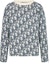 Order DIOR SS24 White Crewneck Sweater with Logo Print. 493M635AT847-C085