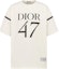 Order DIOR SS24 白色宽松字母印花短袖T恤. 413J640A0849-C089