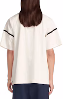 Purchase DIOR SS24 Kaos Putih Lengan Pendek Loose-Fit dengan Cetak Huruf. 413J640A0849-C089
