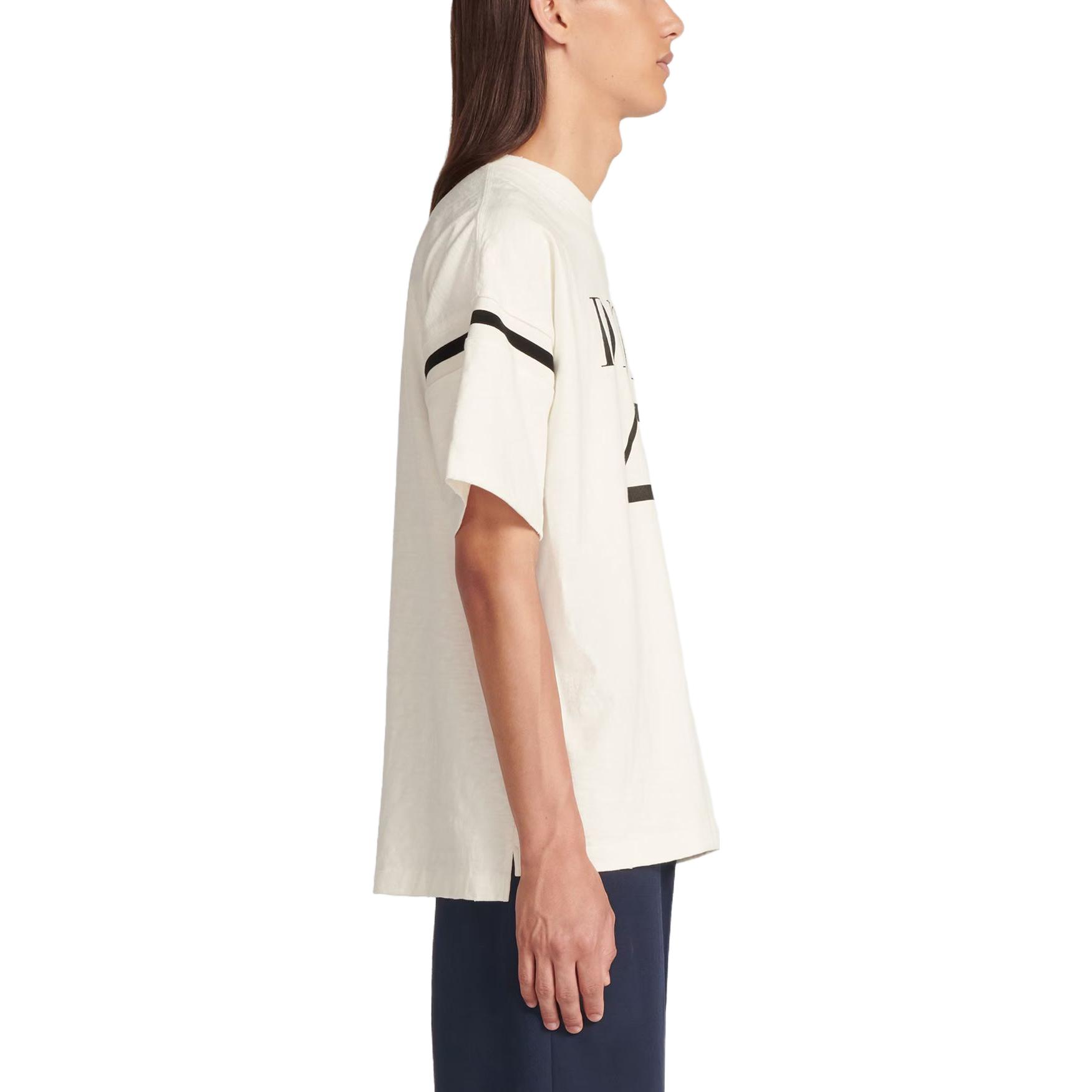 Details for DIOR SS24 ホワイト ルーズフィット レタープリント 半袖 Tシャツ. 413J640A0849-C089