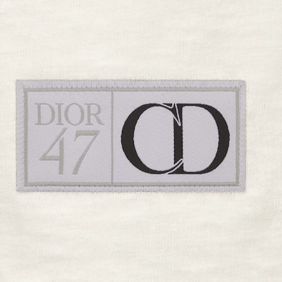 DIOR SS24 白色宽松字母印花短袖T恤. 413J640A0849-C089 Cheap DIOR SS24 白色宽松字母印花短袖T恤. 413J640A0849-C089